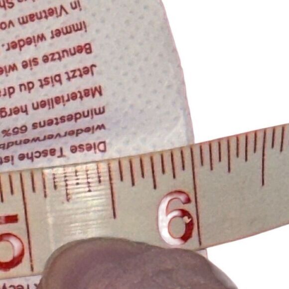 Lululemon Red Reusable Double Strap Carryall Shopper Tote Bag Ladies 16"x 14" - Picture 2 of 10